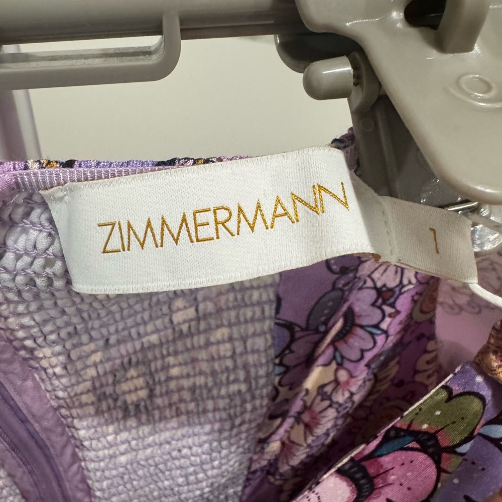 ZIMMERMANN Cosmic Twist Front Mini Dress - Picture 9 of 12